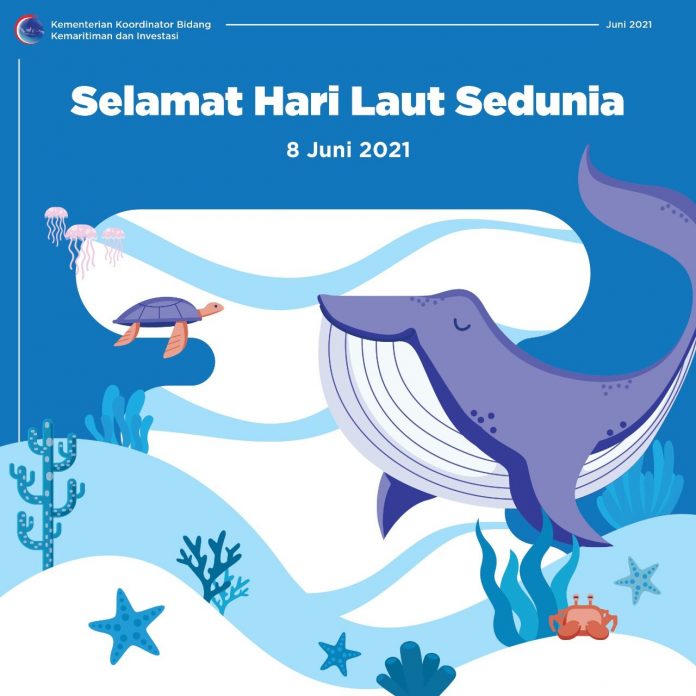 Hari Laut Sedunia, Menko Luhut Ajak Semua Pihak Ikut Jaga Laut_60bf2ce7312ee.jpeg