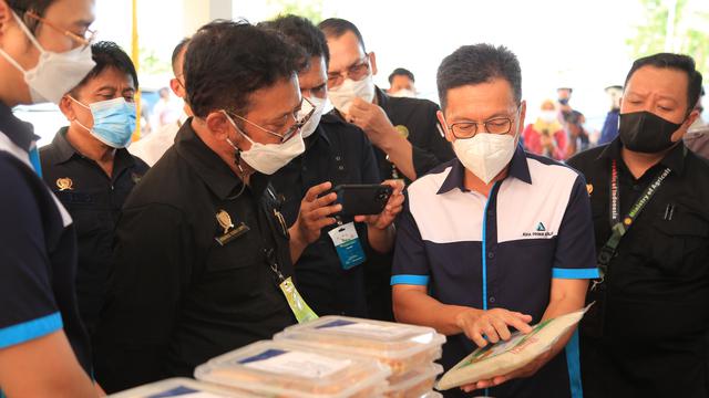 Beras porang karya Pemkab Madiun tersebut mendapat sambutan yang positif dari Menteri Pertanian (Mentan), Syahrul Yasin Limpo.