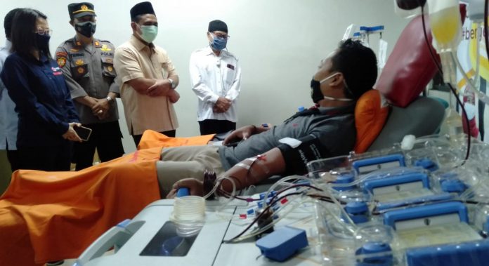 Untuk memenuhi tingginya kebutuhan plasma konvalesen (PK), Pemprov Jawa Tengah mencanangkan Gerakan Donor Plasma Konvalesen (Gedor Lakon).
