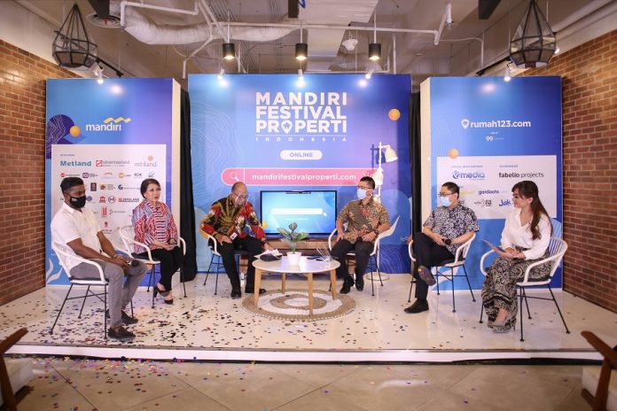 PT Bank Mandiri berkolaborasi dengan 99 Group melalui anak usahanya portal properti Rumah123.com, menggenjot kredit kepemilikan rumah (KPR) dengan menghadirkan pameran properti