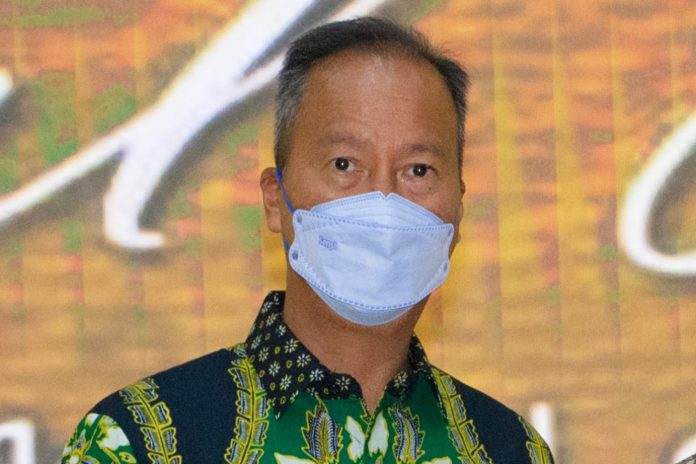 Menteri Perindustrian Agus Gumiwang Kartasasmita