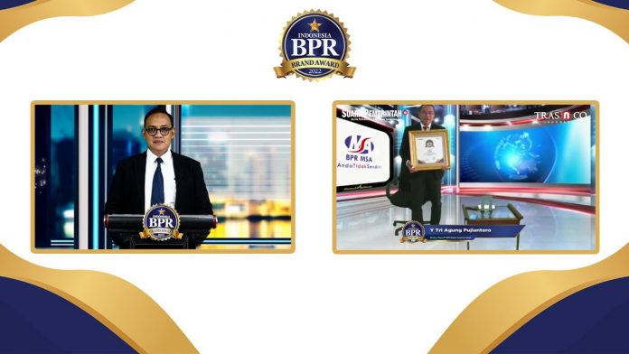 BPR Madani Sejahtera Abadi Kembali Raih Indonesia BPR Brand Award 2022