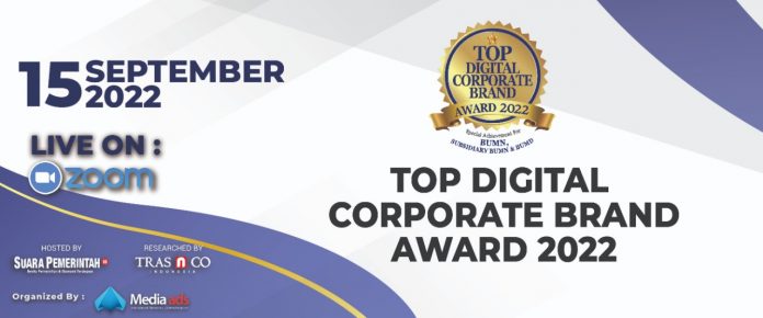 SuaraPemerintah.ID dan TRAS N CO Indonesia Akan Menggelar Top Digital Corporate Brand Award 2022