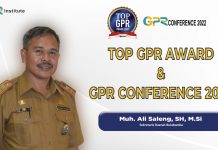 Pemkab Bulukumba Surprise Menerima Top GPR Award 2022