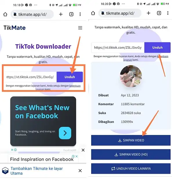 Simpan Video TikTok Tanpa Watermark TikTok Mate Simpan Video TikTok Tanpa Watermark TikTok Mate