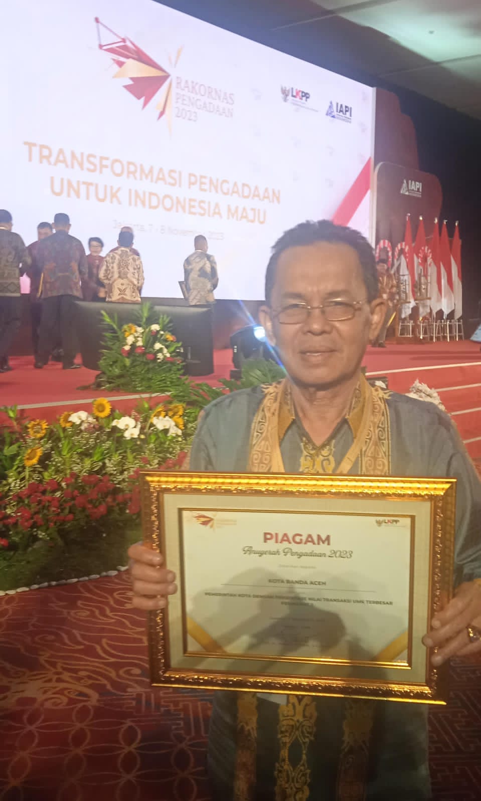 Pemko Banda Aceh Raih Anugerah Pengadaan 2023 - Suara Pemerintah