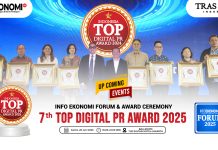 Top Digital Public Relations Award 2025 Siap Digelar, Apresiasi Tertinggi untuk Praktik PR Digital