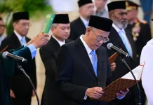Presiden Prabowo Saksikan Pengucapan Sumpah Dewan Komisioner LPS 2025