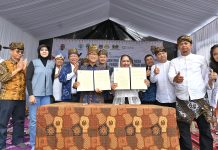 Dari Kampung Cikondang, Mendes Kampanyekan Lumbung Pangan dan Desa Adat