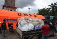 BNPB Pastikan Kebutuhan Logistik dan Layanan Dapur Umum di Palembayan Kabupaten Agam Terpenuhi