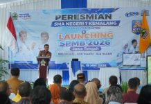Diresmikan Gubernur Jateng, Kemalang Kini Miliki SMA Negeri