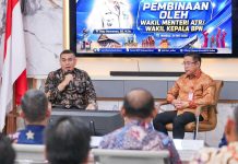 Sambangi Sulbar, Wamen Ossy Imbau GTRA Jadi Kunci Penyelesaian Konflik Pertanahan di Daerah