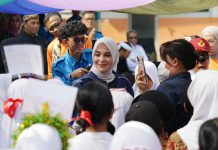 Roadshow Serbukatif di SDN Cipaku Perumda, Yantie Rachim Dorong Budaya Kata Positif