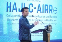 RSUD Haji Jatim Luncurkan Haji C-AIRRe, Ekosistem AI dan Robotika untuk Transformasi Layanan Kesehatan