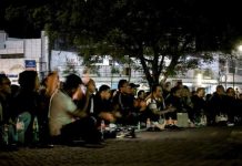 Ribuan Warga Padati Alun-Alun Ciamis, Nobar Semifinal Piala Dunia 2026 Dongkrak UMKM Lokal