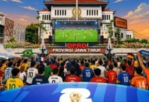 DPRD Jatim Siapkan Nobar Semifinal Piala Dunia 2026 dengan Doorprize dan UMKM Gratis