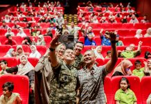 Wakil Wali Kota Bogor Temani Anak-Anak Istimewa Nonton Film Penuh Pesan Moral