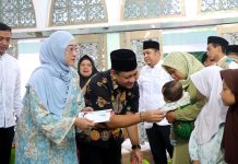 Salurkan Santunan Anak Yatim, Wali Kota Aaf Ajak Perkuat Semangat Berbagi