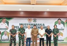Lantik Pengurus PTMSI Maluku, Gubernur Hendrik Lewerissa Soroti Tata Kelola Organisasi