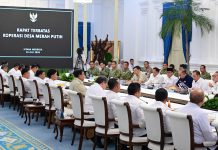 Menhan RI Hadiri Rapat Terbatas Bahas Percepatan Penguatan Koperasi Desa Merah Putih