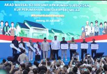 Hadiri Akad Massal 62.000 KPR Rumah Subsidi, Menteri Nusron: Legalitas Tanah Beri Kepastian bagi Masyarakat