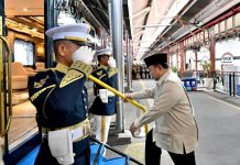 Usai Resmikan Stasiun Semarang Tawang, Presiden Prabowo Lanjutkan Perjalanan ke Batang dengan KA Nusantara Explorer