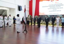 Gubernur Matius Fakhiri Kukuhkan 32 Paskibraka Papua 2026, Minta Jadi Duta Pancasila