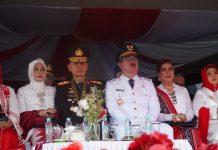 HUT ke-81 RI di Ambon Berlangsung Khidmat, Gubernur Maluku Hendrik Lewerissa Jadi Inspektur Upacara