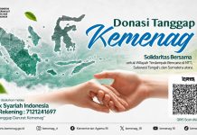 Kemenag Buka Donasi Tanggap Bencana, Mari Kuatkan Saudara Kita!