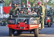 Menhan Sjafrie Cek Prajurit TNI Peserta Complex Warfare Course di Jawa Barat