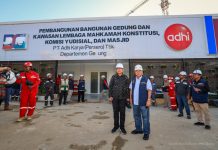 Kunjungi IKN, Hakim Konstitusi Arsul Sani Tinjau Pembangunan Gedung Mahkamah Konstitusi
