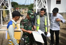 Wapres Gibran Tinjau Jembatan Gantung Kendawi di Gayo Lues, Progres Pembangunan Capai 80 Persen
