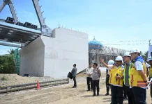 Pulihkan Akses Bireuen-Takengon, Wapres Gibran Cek Langsung Progres Pembangunan Jembatan Teupin Mane