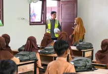 Wapres Gibran Tinjau Renovasi SDN 7 Jangka Bireuen, Progres Capai 86 Persen