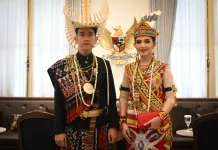 Wapres Gibran dan Selvi Tampil Memukau dengan Busana Adat Nusantara di HUT ke-81 RI