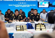 Bea Cukai Gagalkan Ekspor Ilegal 22,3 Kg Emas Senilai Rp60 Miliar di Soekarno-Hatta