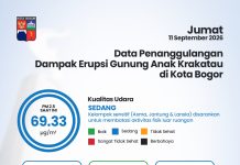 Kualitas Udara Bogor Masih Kategori Sedang, Lansia dan Anak-anak Diminta Waspada