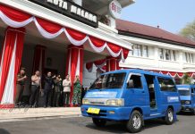 66 Angkot Pelajar Gratis Resmi Beroperasi di Kota Malang, Layani 15 Rute