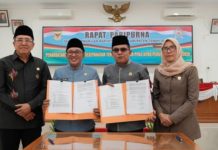 DPRD dan Pemkab Tanah Datar Tandatangani Nota Kesepakatan KUA-PPAS Perubahan 2026