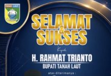 Bupati Tanah Laut Rahmat Trianto Raih Penghargaan Engineering Index dari Kemendagri dan PII