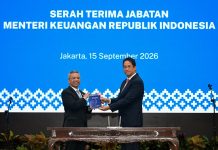 Suahasil Nazara Resmi Terima Jabatan Menteri Keuangan dari Purbaya Yudhi Sadewa