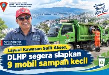 Pemkot Ambon Siapkan 9 Mobil Sampah Kecil untuk Layani Kawasan Sulit Akses