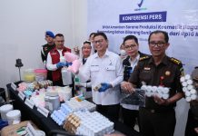 Beromzet Rp9 Miliar per Tahun, Pabrik Kosmetik Ilegal di Mojokerto Digerebek BPOM