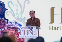 Kemenperin Buka Pameran Hari Batik Nasional 2026 di Surabaya, Soroti Tantangan Regenerasi Perajin