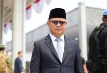Menteri Mukhtarudin Hadiri Upacara HUT Ke-81 TNI, Sampaikan Ucapan dan Apresiasi