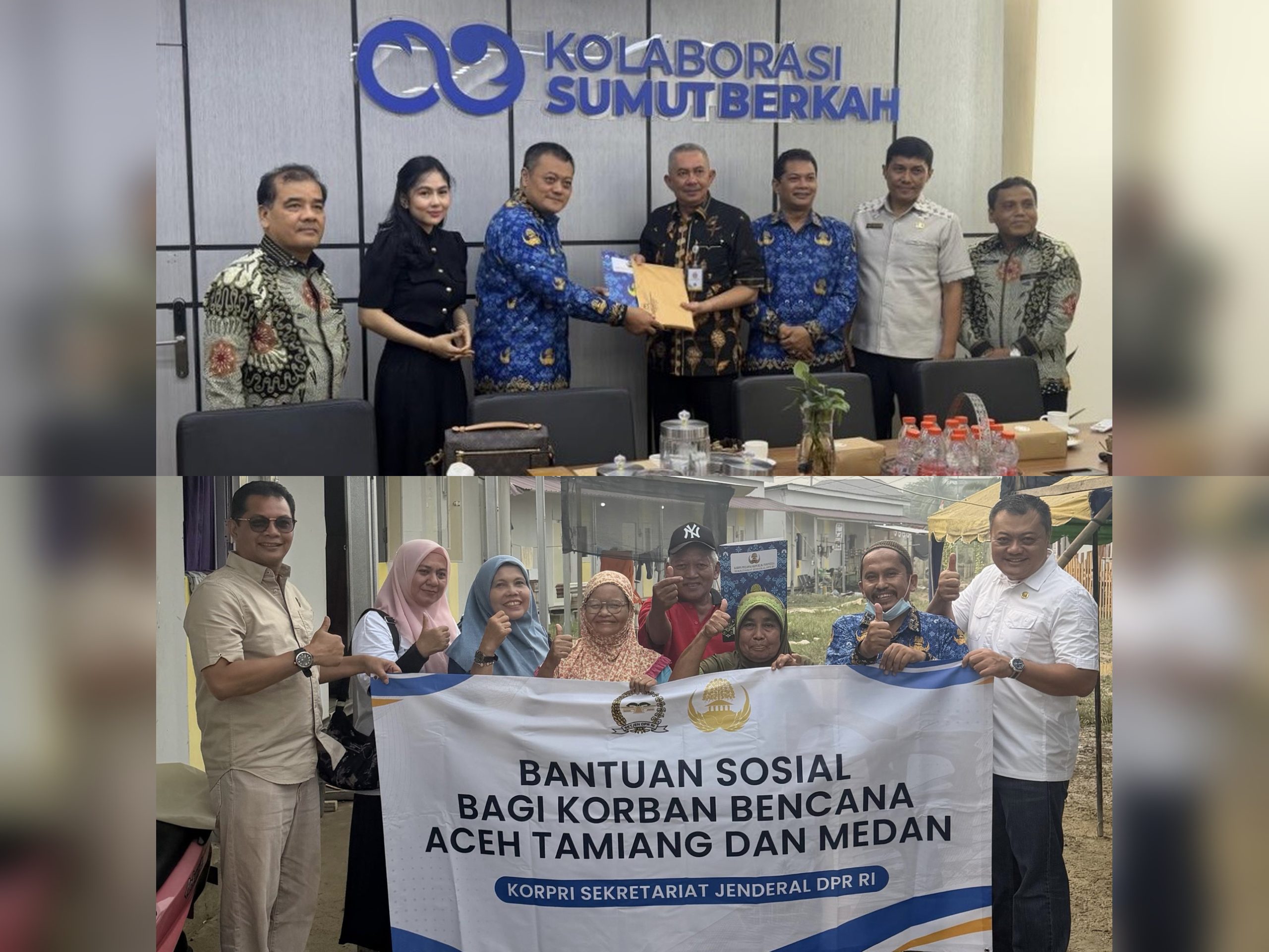 Ringankan Beban Korban Banjir di Sumatera, Korpri Setjen DPR RI Salurkan Bantuan Kemanusiaan