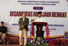 Gus Ipul Apresiasi Ibadah Inklusif HKBP dan Sosialisasikan Regulasi Hak Disabilitas